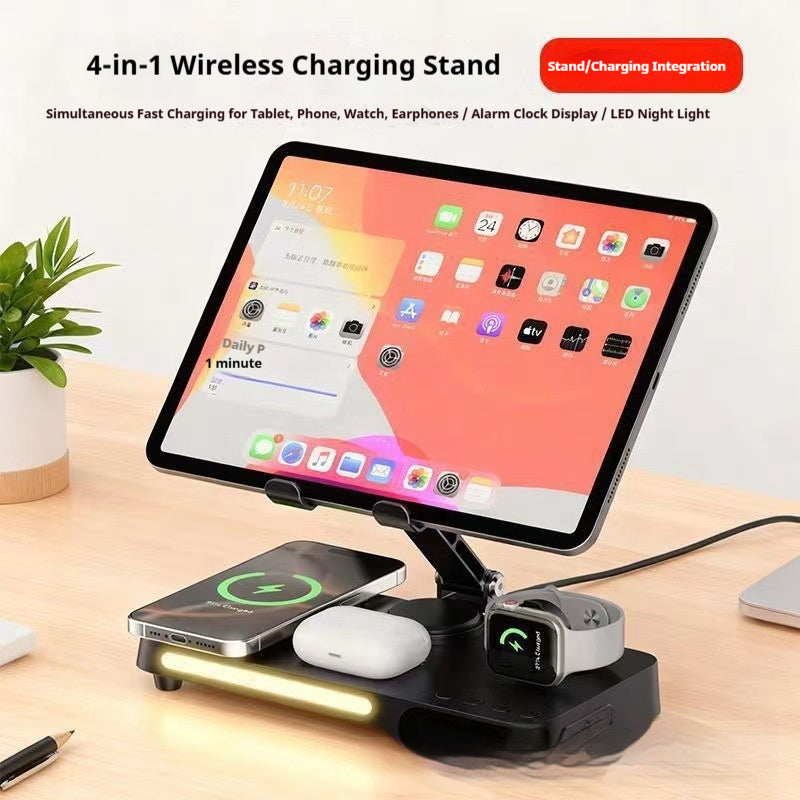 Aluminum Alloy 7-in-1 Wireless Fast Charger