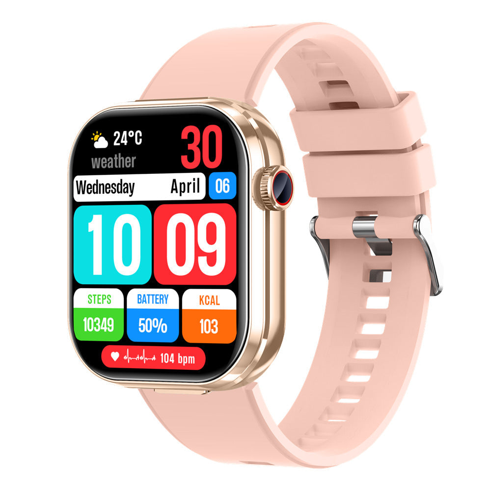 T99 Earphones TWS Watch 2-in-1 Bluetooth Calling Blood Pressure Heart Rate Monitoring Smart Watch