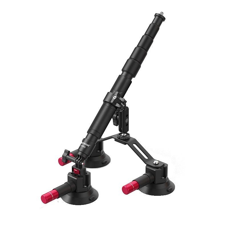 POV Action Camera Extension Pole With Suction Cup Kit