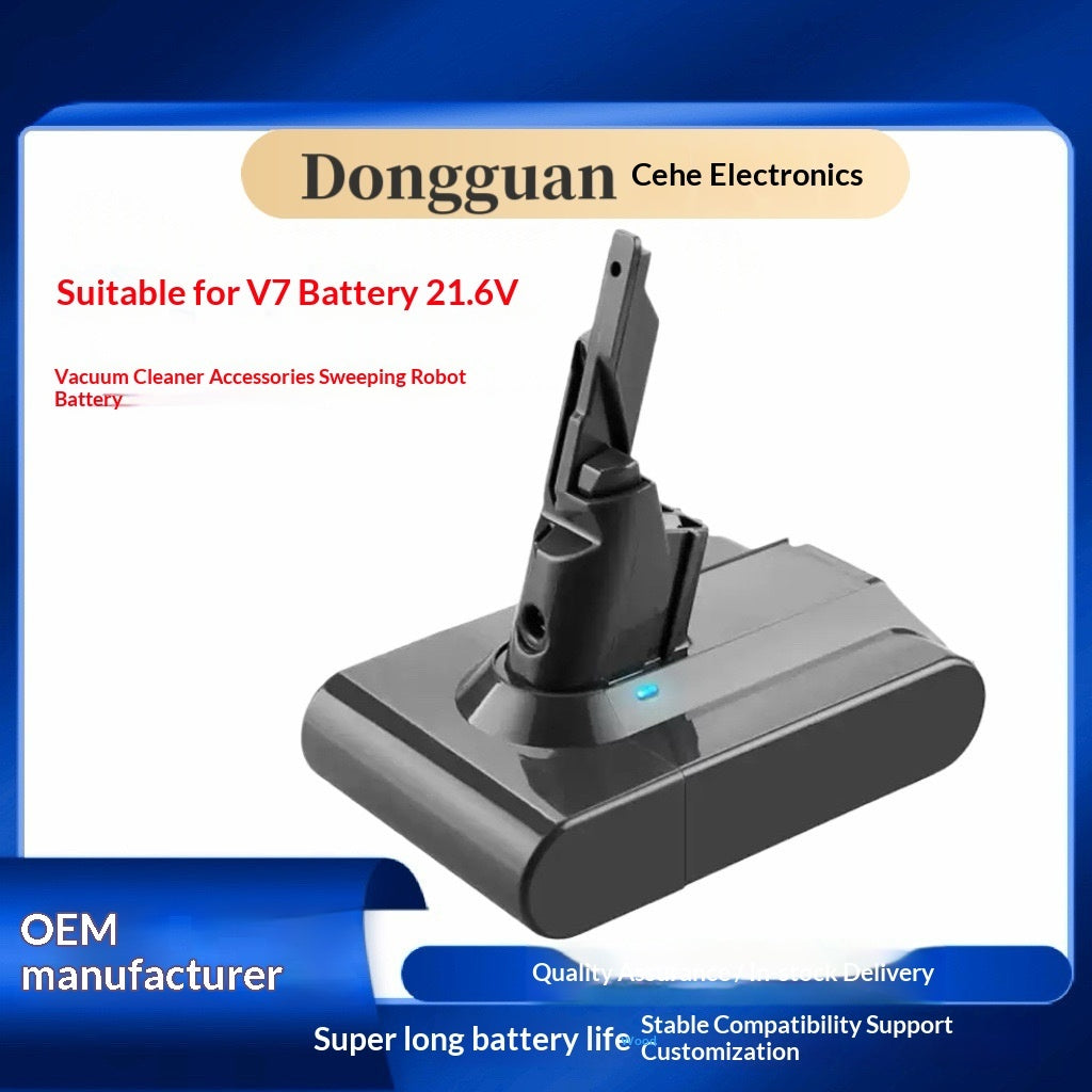 Suitable For Robotic Batteries Non-original V7 Battery Vacuum Cleaner Accessory