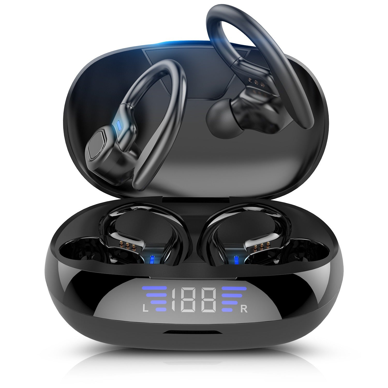 VV2 Bluetooth Earbuds Sports-Ready Music With Extra-Long Battery Life