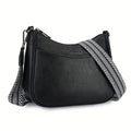 Vintage Crossbody Bag Chic Shoulder Purse Adjustable Strap