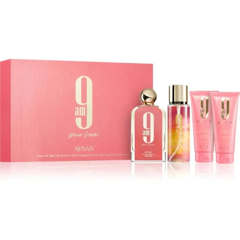 9AM Afnan Women 4Pc Gift Set