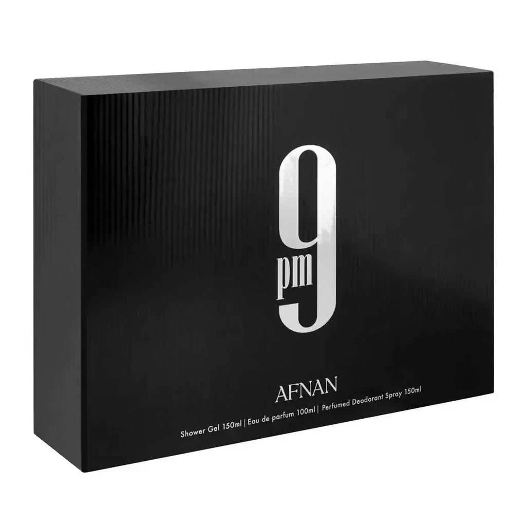 9PM By Afnan For Men (3Pc Gift Set)
