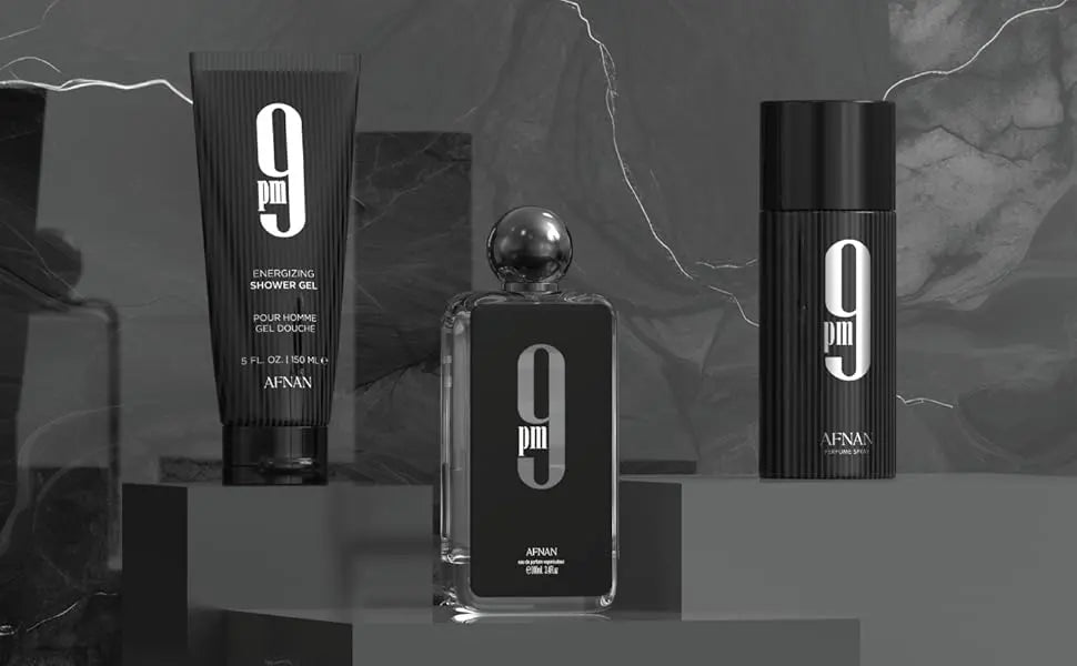 9PM By Afnan For Men (3Pc Gift Set)
