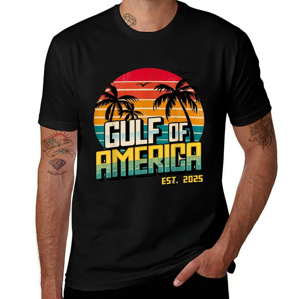 Funny Trump Gulf Of Us America Est 2025 Classic T-Shirt