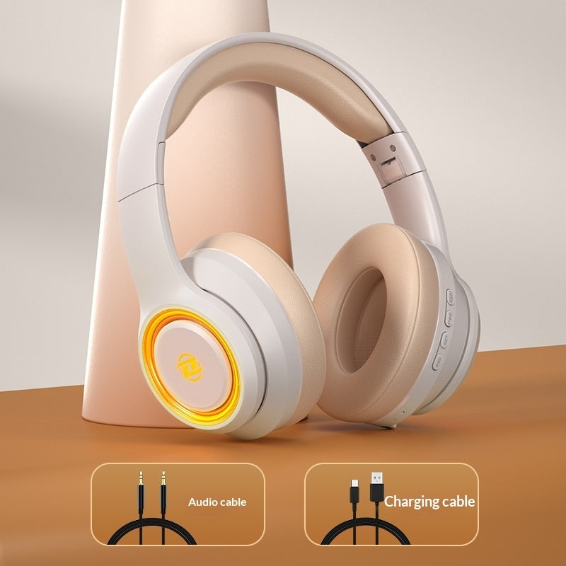 Fashionable On-ear Bluetooth Wireless Headphones