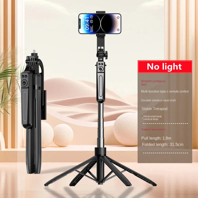 2026 New 1800mm Tripod for Smartphone Camera,Tripods Stand with Bluetooth shutter Wireless Selfie Stick Steady brackets holder