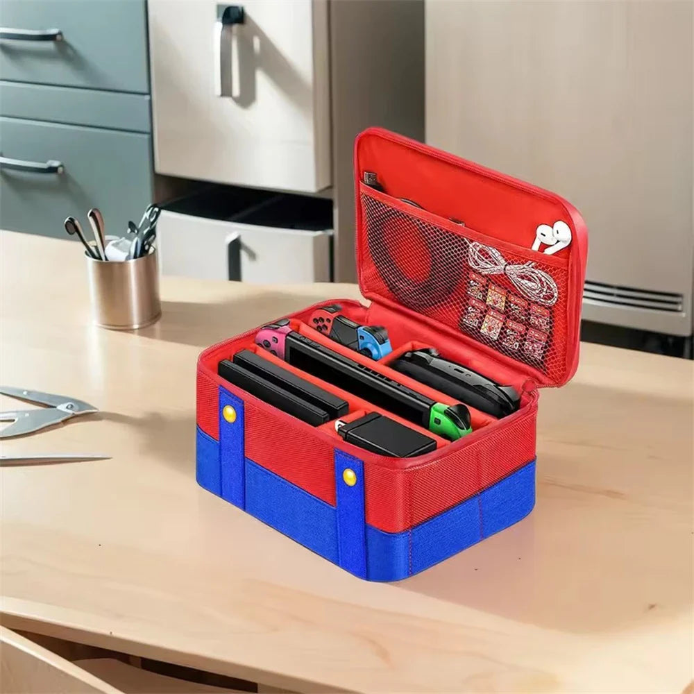 Portable Carrying Case Bag for Nintendo Switch/OLED/Lite Protective Case Storage Box For NS Switch Pro Controller Accessories
