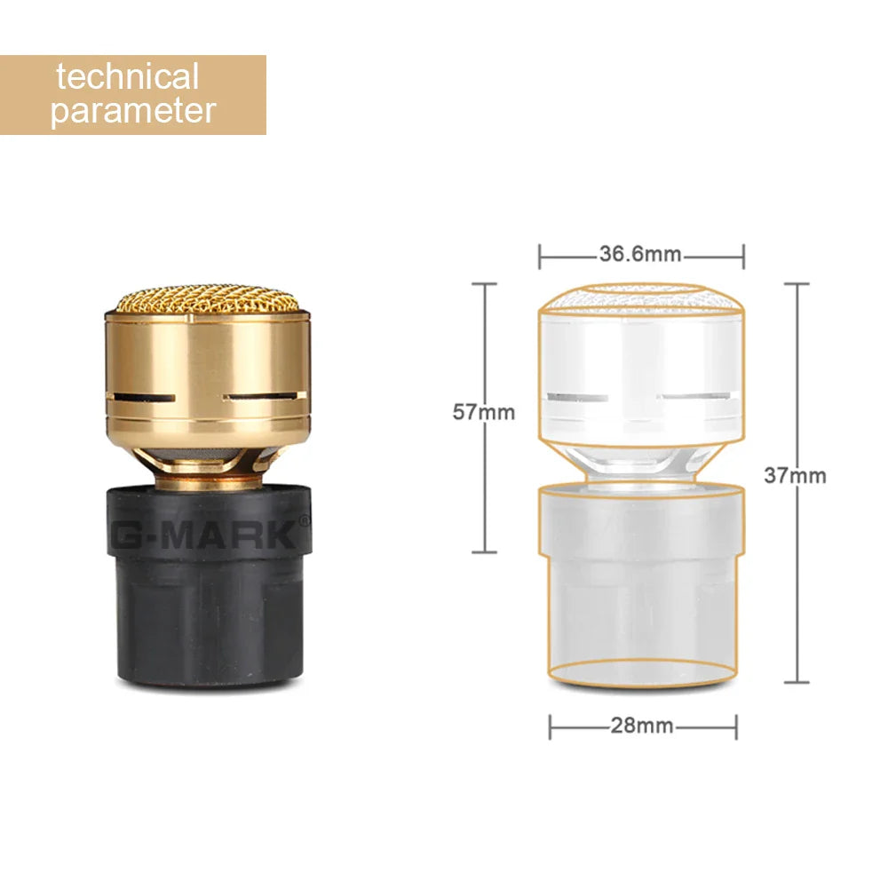 Microphone Capsule G-MARK K9 Moving Coil Core High Quality KTV Dedicated Dynamic Pickup High Sensitivity Performance,