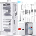 20/32-in-1 Multi-Functional Deep Cleaning Kit for iPhone Ports, AirPods, Keyboard, and Keycap Removal - Precision Tools