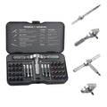 Ratchet Screwdriver Kit 40 in 1 Assembled Handle Multi-purpose Ratchet Wrench Screwdriver Magnetic Bits Tool Set DIY Repair Tool
