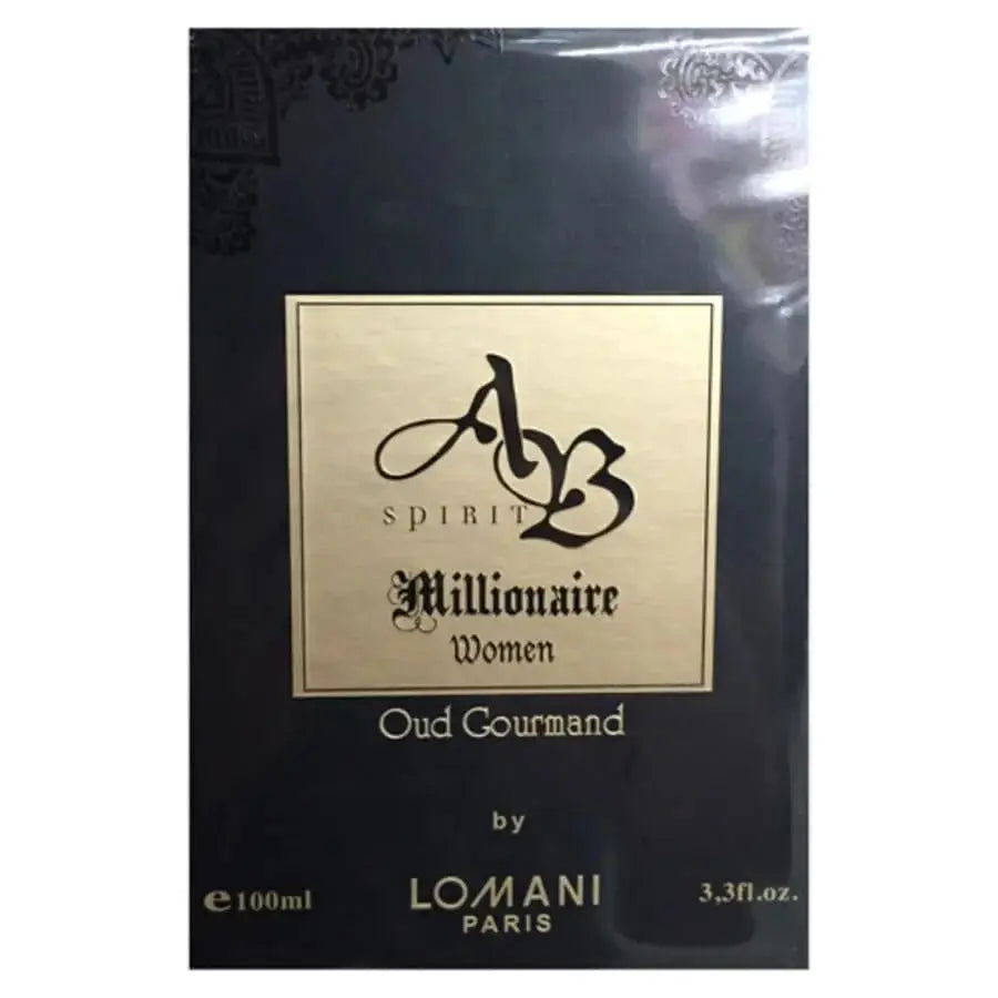 AB Spirit Millionaire Oud Gourmand By Lomani For Men 3.3oz EDP Spray