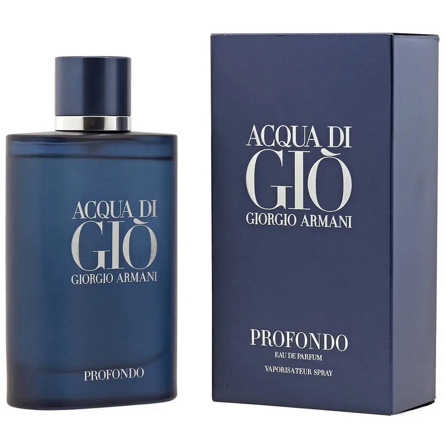 Acqua Di Gio Profondo By Giorgio Armani For Men 4.2 oz EDP Spray
