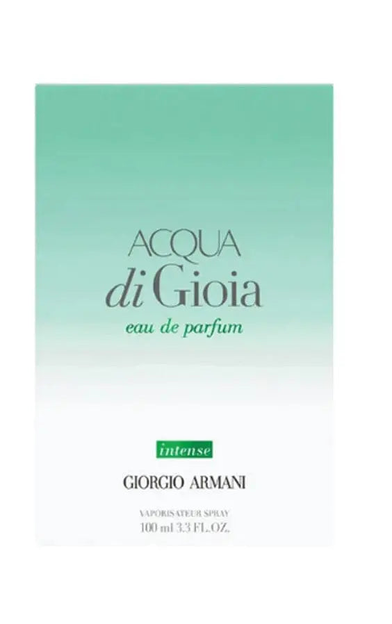 Acqua Di Gioia Intense By Giorgio Armani For Women 3.3oz EDP Spray