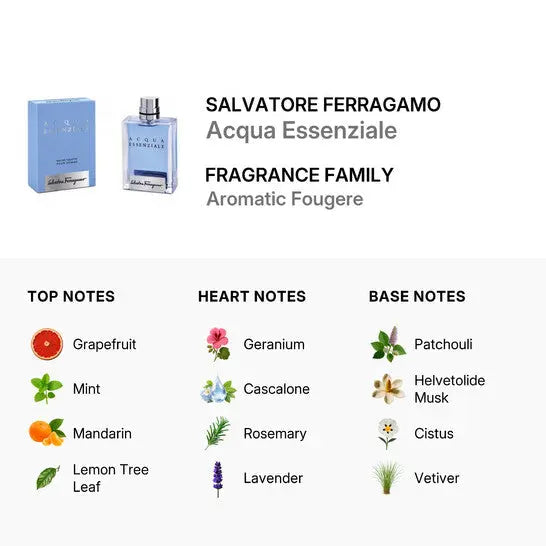 Acqua Essenziale by Salvatore Ferragamo M 3.4oz EDT Spray