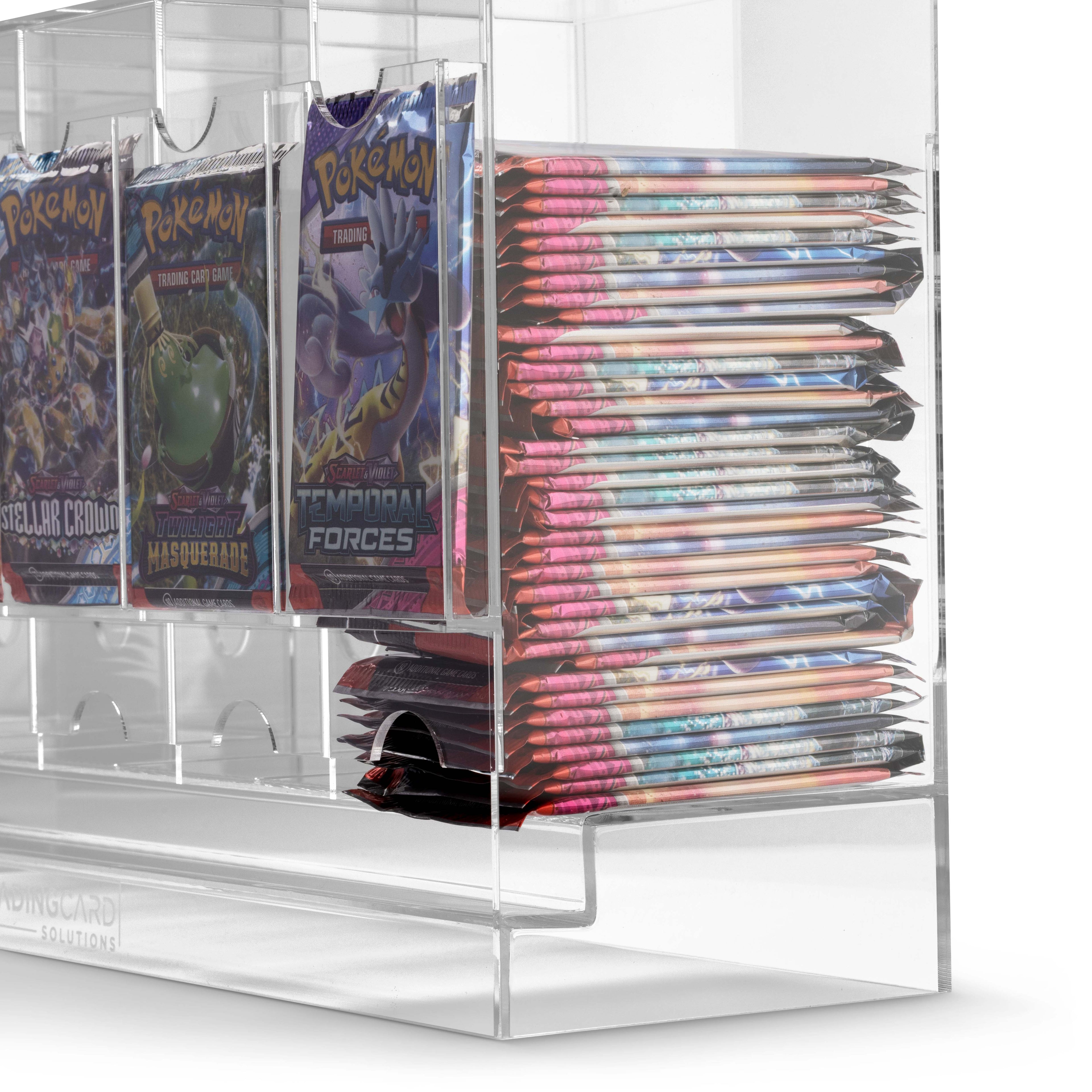Acrylic Booster Pack Dispenser