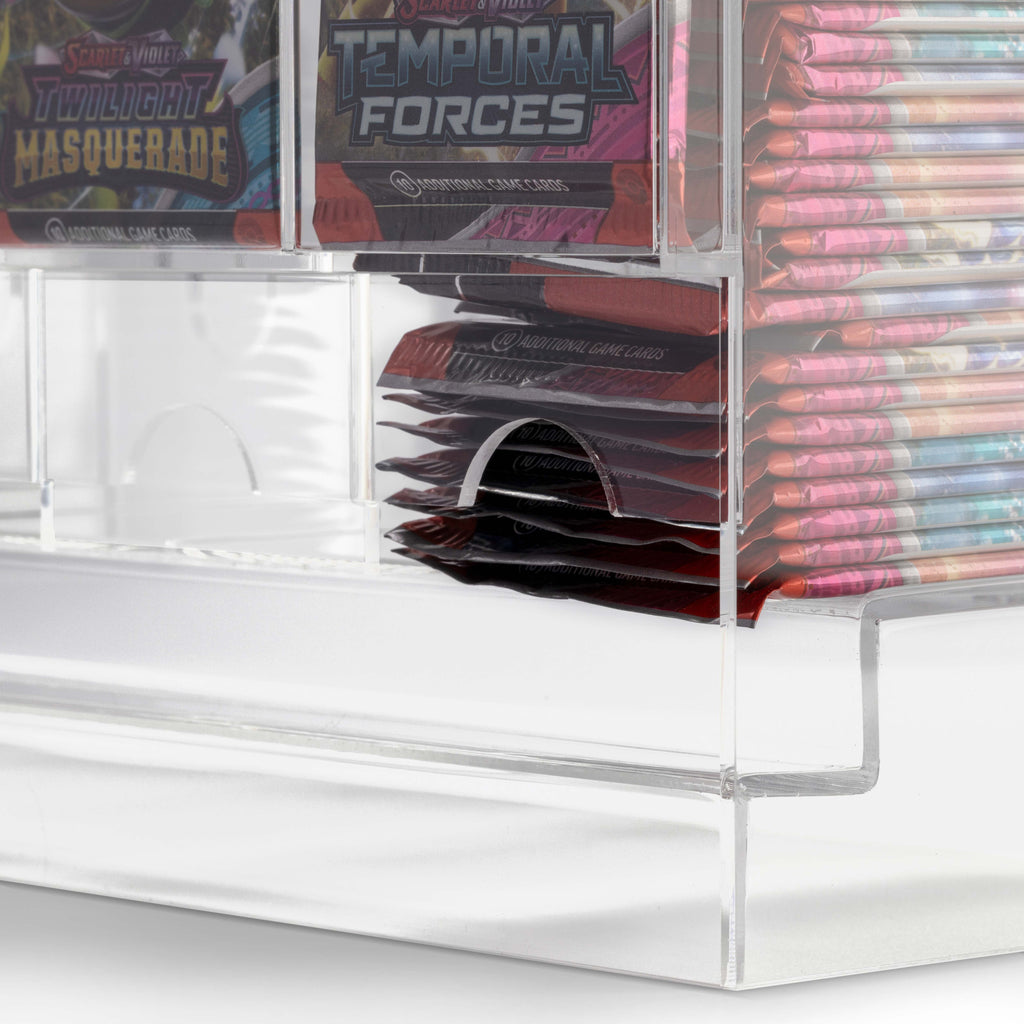 Acrylic Booster Pack Dispenser