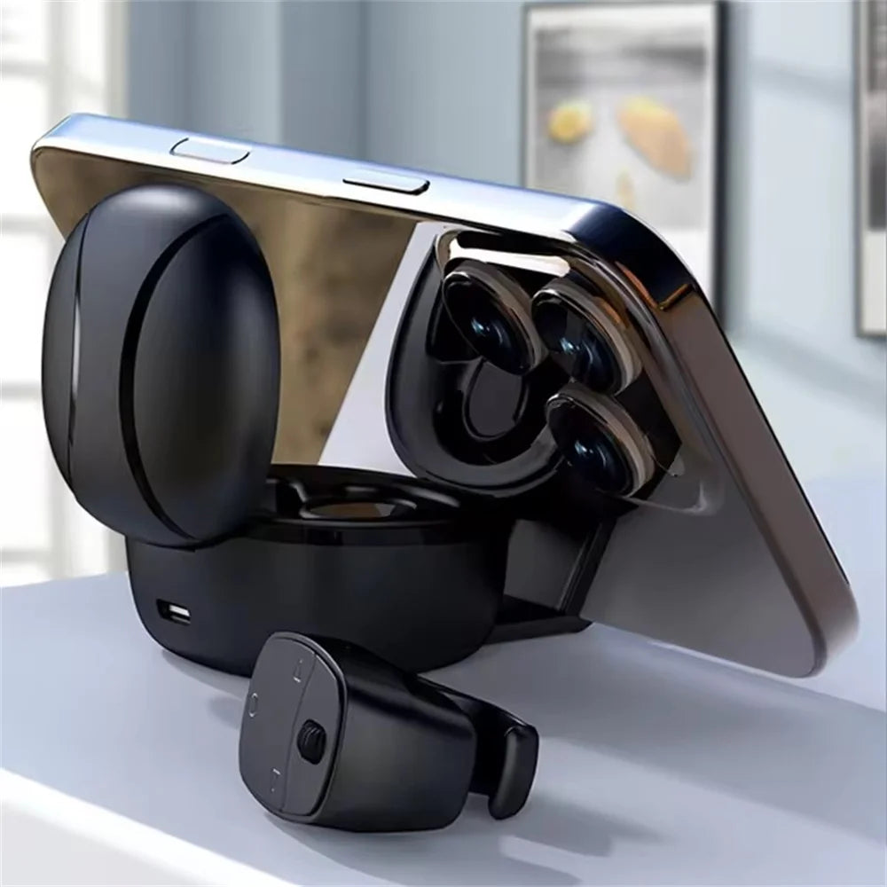 Remote Control Wireless Bluetooth Roller Fingertip Ring portable Mobile Selfie Mice Video Automatic Page Turner Browsing Ring