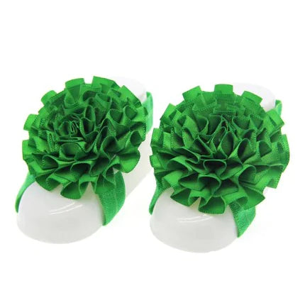 Baby Floral Headband and Foot Accessories Set