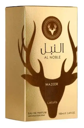 Al Noble Wazeer Lattafa Unisex 3.4oz EDP Spray