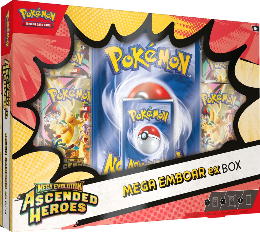 ME2.5: Ascended Heroes - Mega ex Box PRESALE: RELEASE DATE 04/24/26