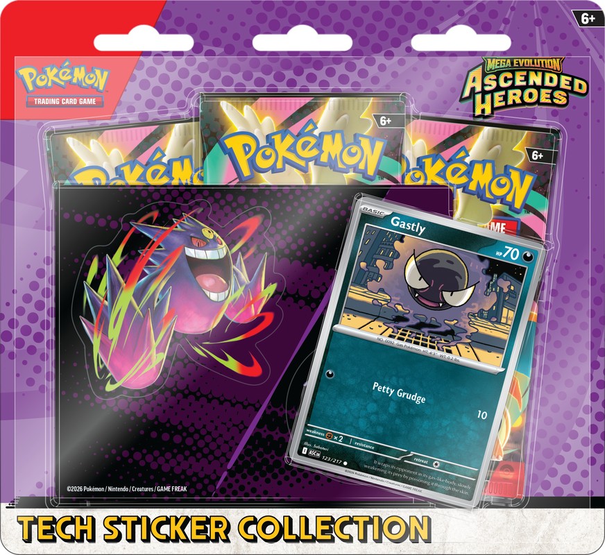 ME2.5: Ascended Heroes - Tech Sticker Collection