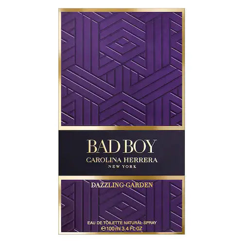 Bad Boy Dazzling Garden By Carolina Herrera For Men 3.4oz EDT Spray