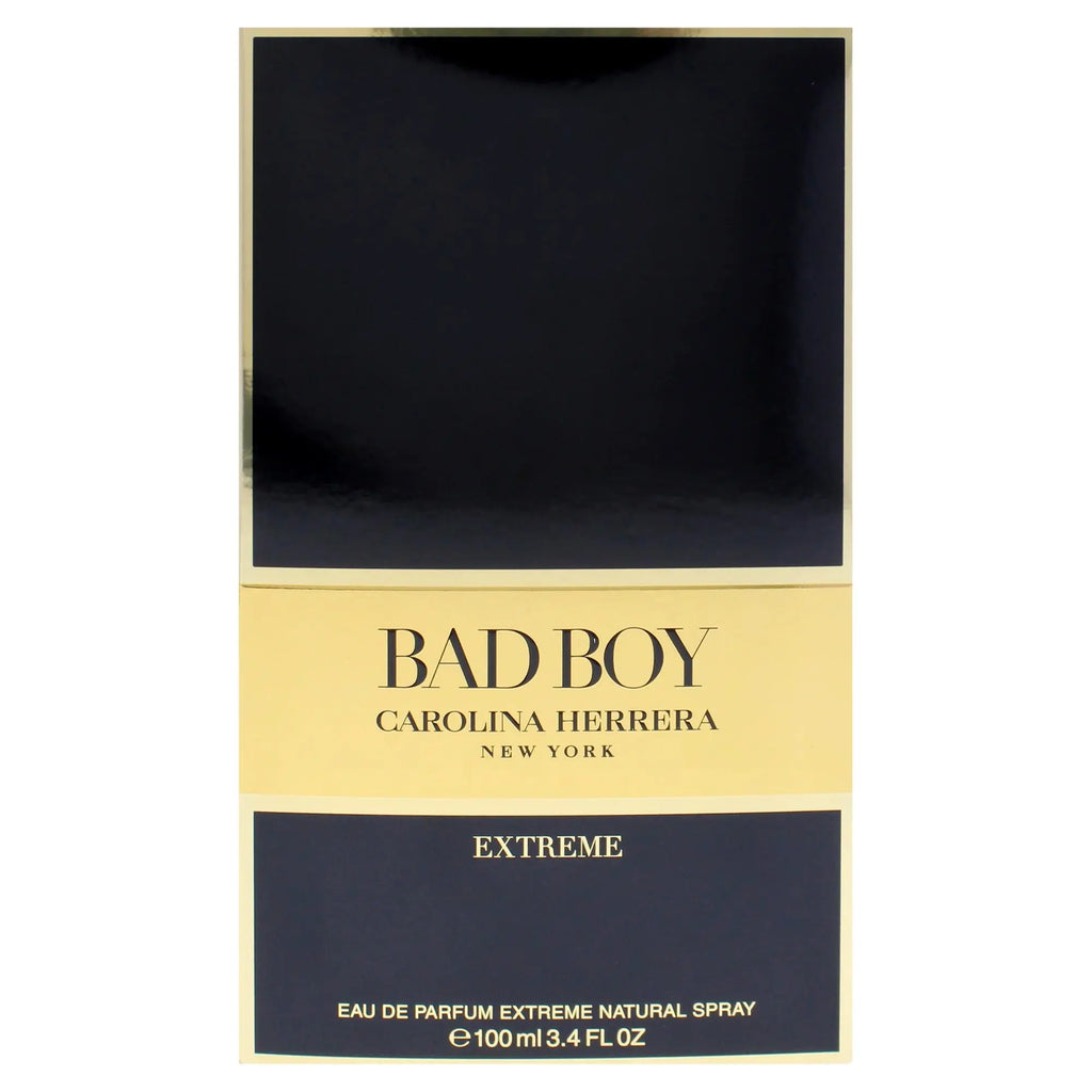 Bad Boy Extreme By Carolina Herrera For Men 3.4oz EDP Spray