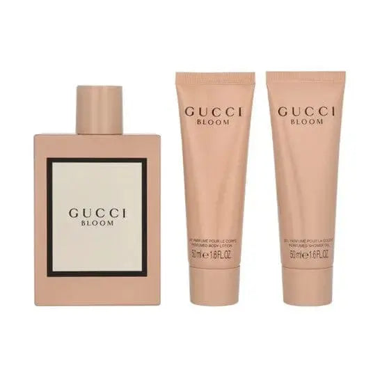 Bloom By Gucci For Women 3.3oz EDP 3pc Gift Set Spray