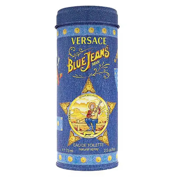Blue Jeans By Versace For Men 2.5oz EDT Spray