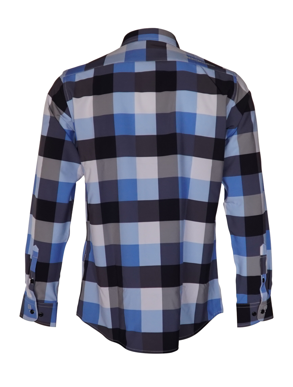 The Titan - Blue Pattern Long Sleeve