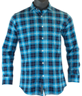The Titan - Blue Plaid Long Sleeve