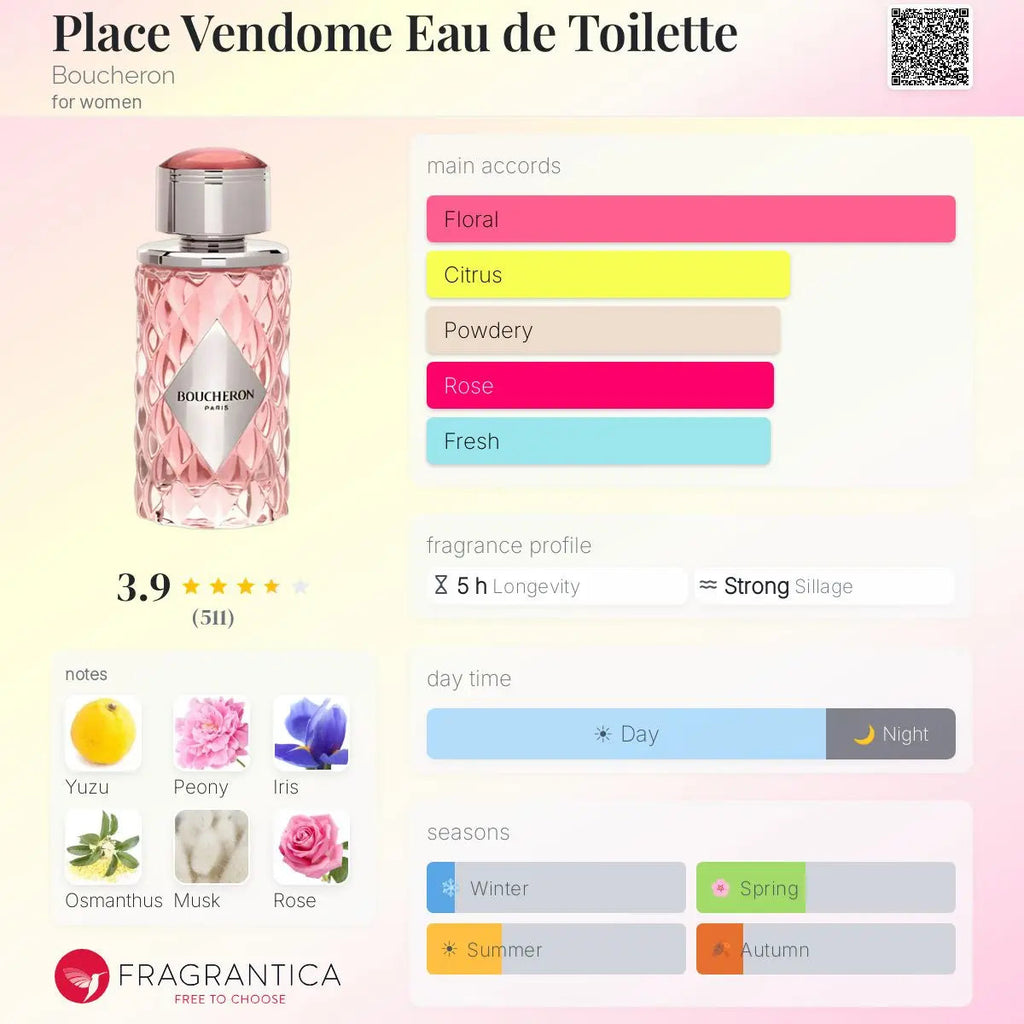 Boucheron Vendome 3.3 oz EDT Spray