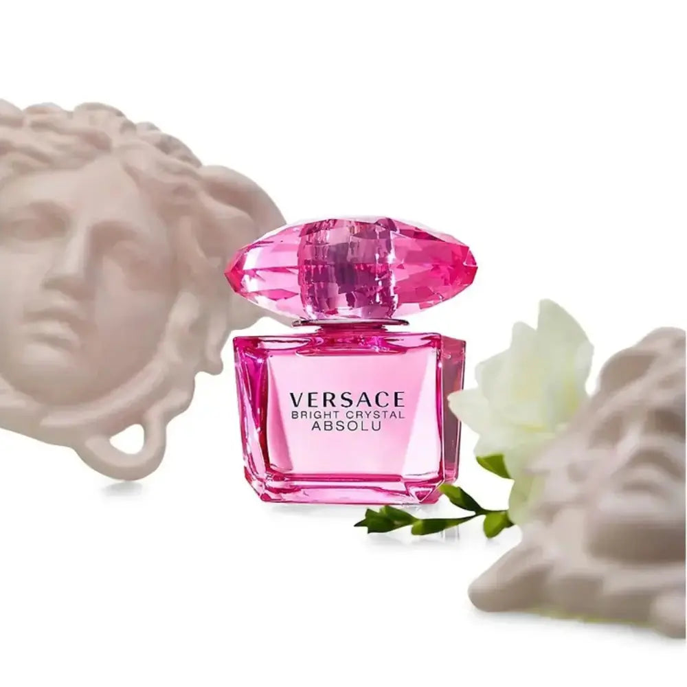 Bright Crystal Absolu By Versace For Women 4Pcs Set EDP Spray