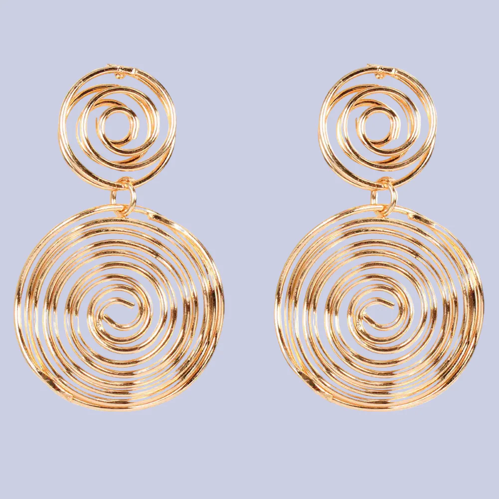 Trendy Gold and Silver Earrings for Street Style
