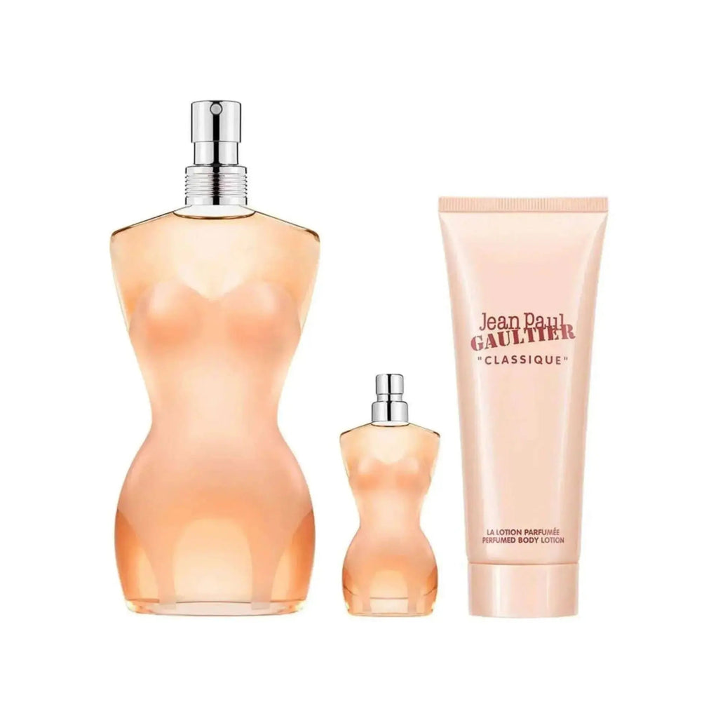 Classique By Jean Paul Gaultier For Women 3Pcs Set EDT Spray