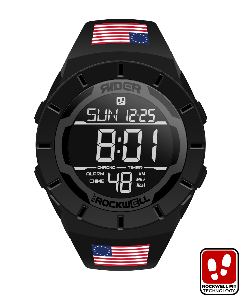 Coliseum Fit™ Betsy Ross Edition (Phantom Black) Watch