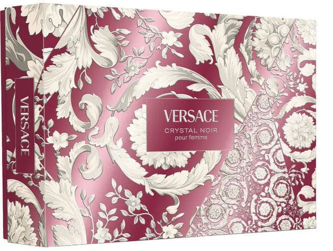 Crystal Noir By Versace For Women 4Pcs Set EDP Spray
