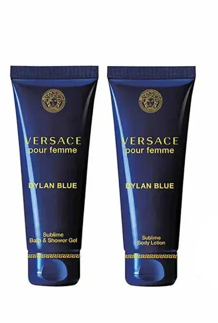 Dylan Blue By Versace For Women 4Pcs Set EDP Spray