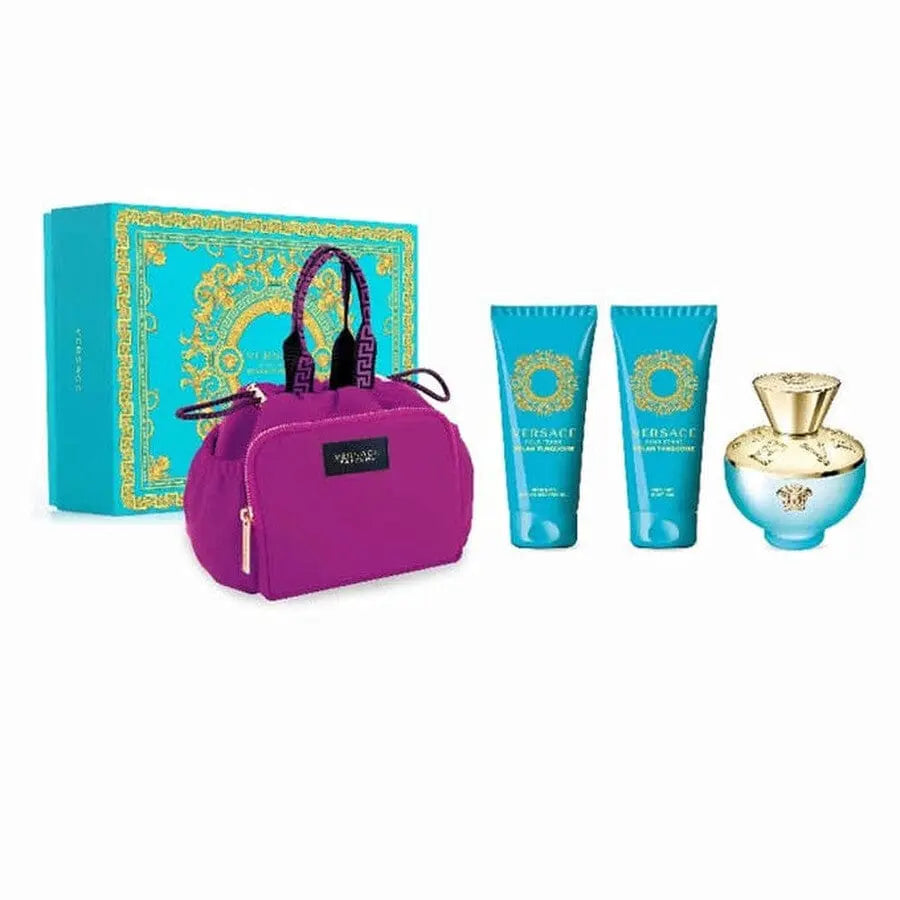 Dylan Turquoise By Versace For Women 4Pcs Set EDT Spray