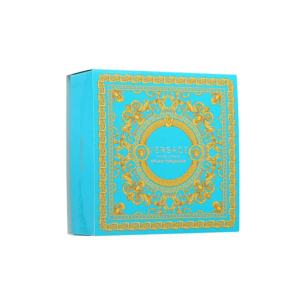 Dylan Turquoise By Versace For Women 4Pcs Set EDT Spray