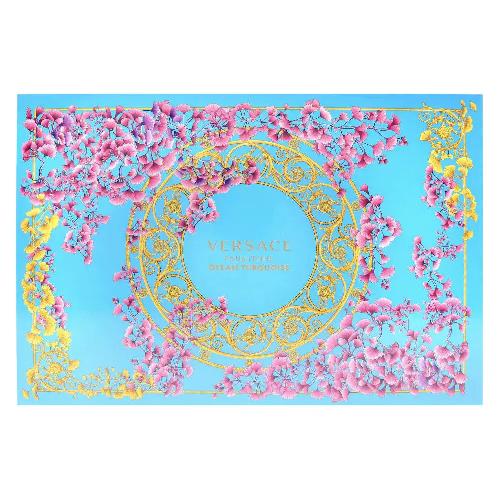 Dylan Turquoise By Versace For Women 4Pcs Set EDT Spray