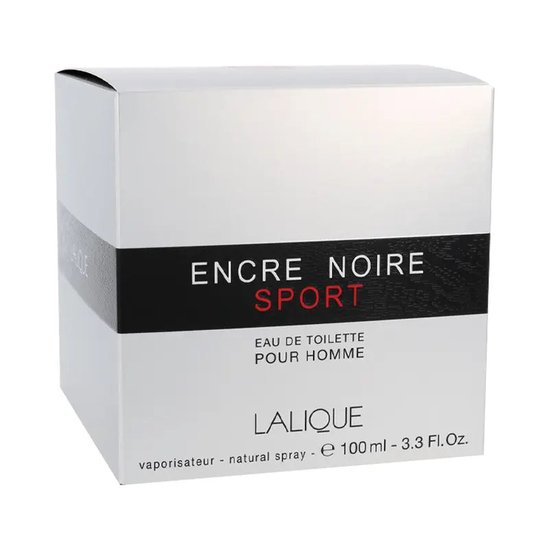 Encre Noire Sport By Lalique For Men 3.3oz EDT Spray