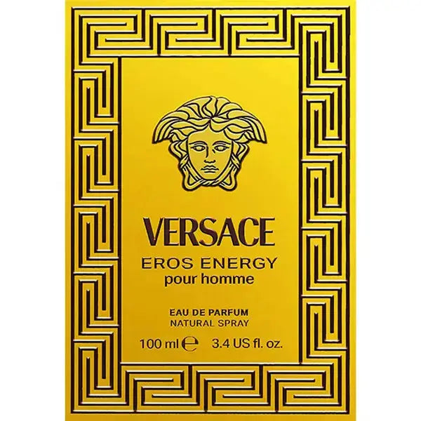 Eros Energy By Versace For Men 3.4oz EDP Spray