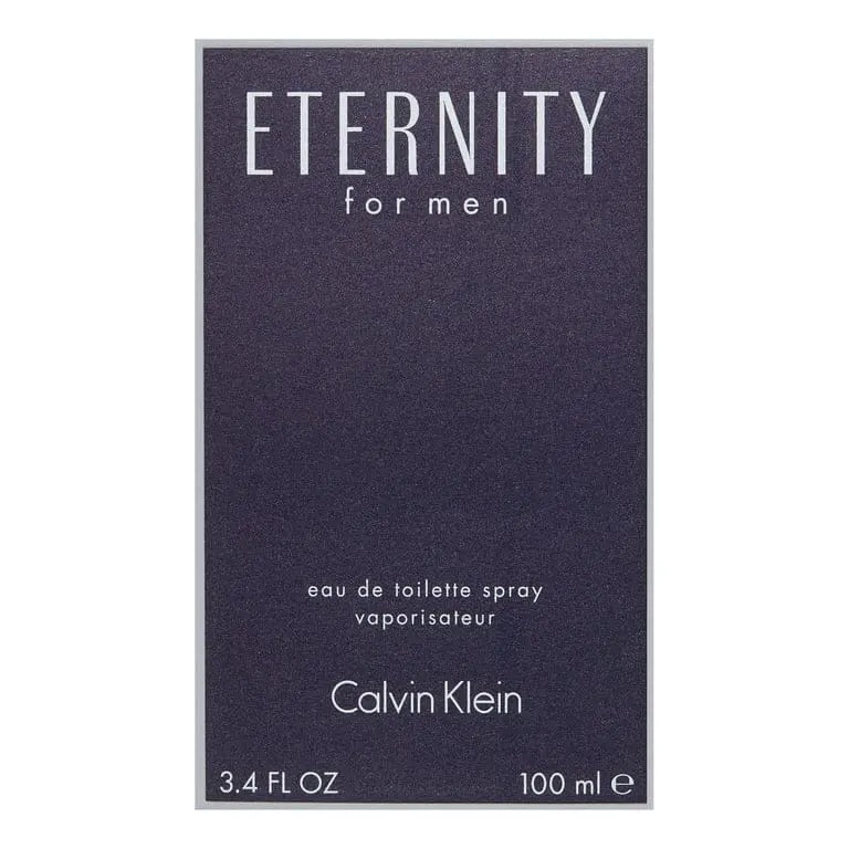 Eternity By Calvin Klein For Men 3.3oz EDT Spray