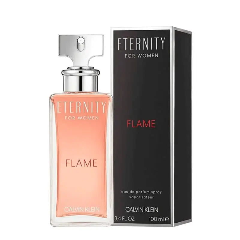 Eternity Flame By Calvin Klein For Women 3.4oz EDP Spray