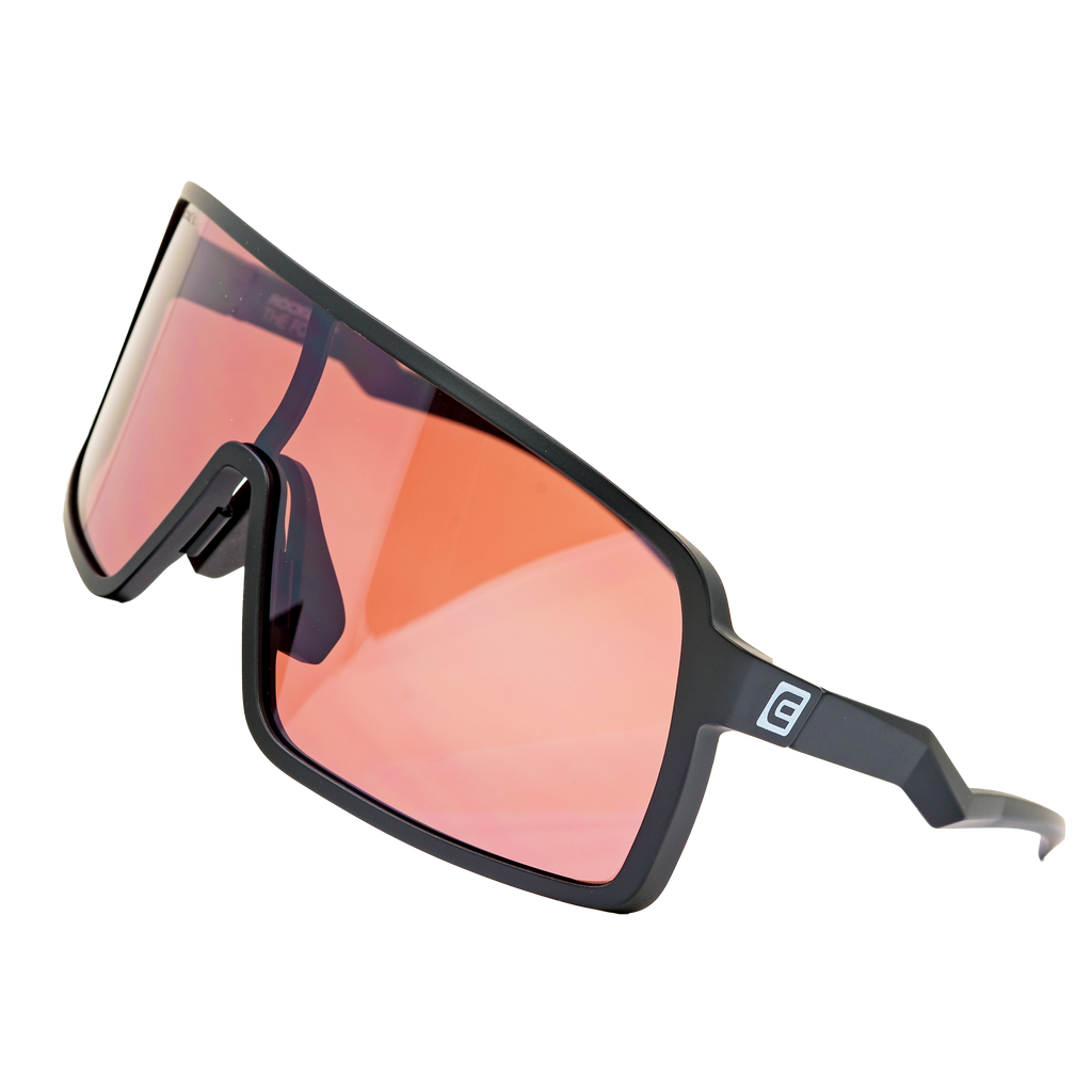 Forza (Black/Rose Red Anti-Reflective, Oleo-phobic Lens)