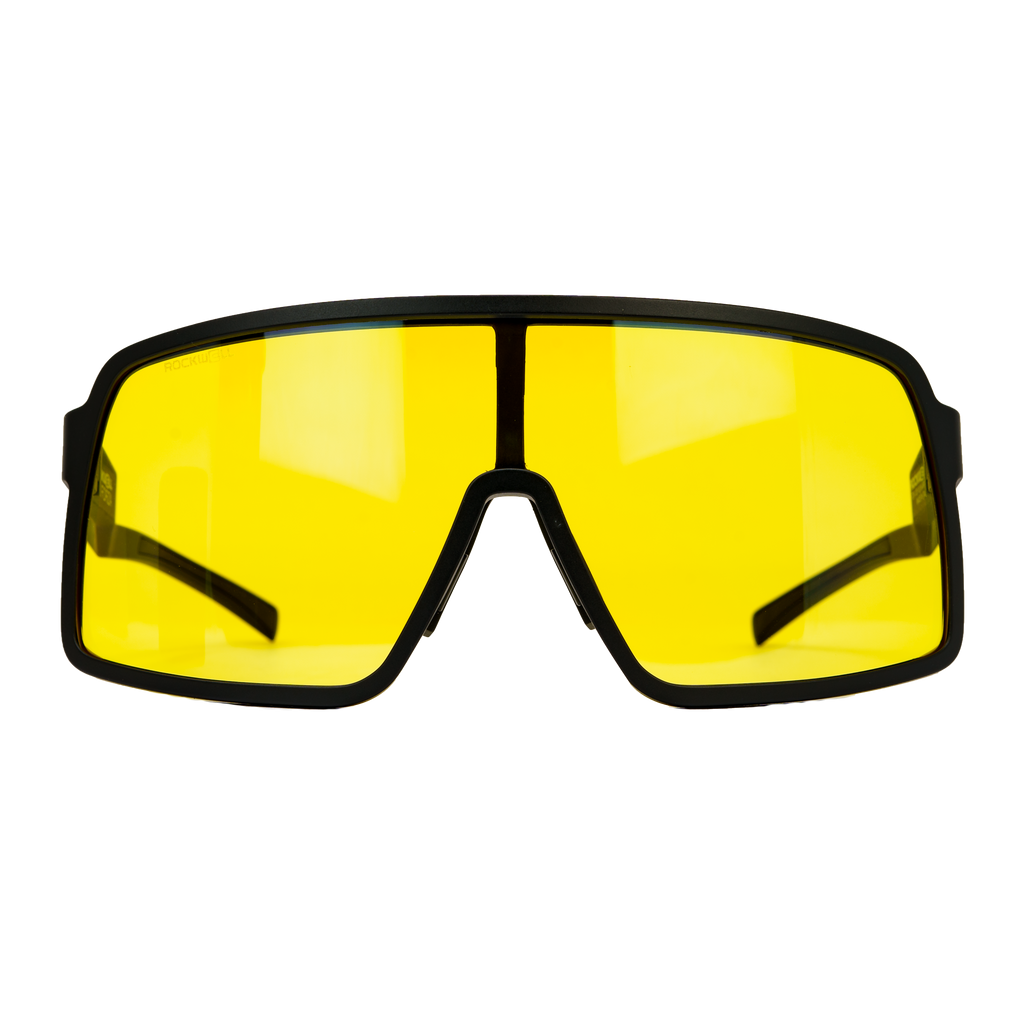 Forza (Black/Yellow) Anti-Reflective, Oleo-phobic Lens