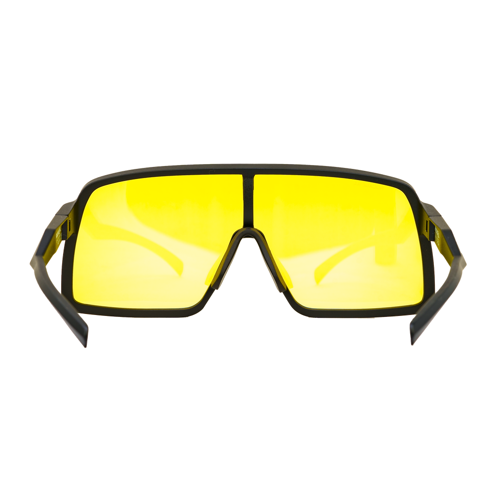 Forza (Black/Yellow) Anti-Reflective, Oleo-phobic Lens